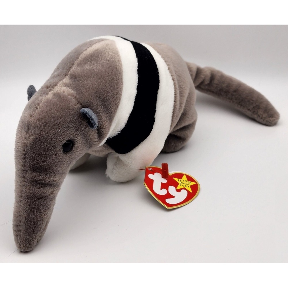 Ty Vintage Teenie Beanie Baby Antsy the Anteater 1993 NWT